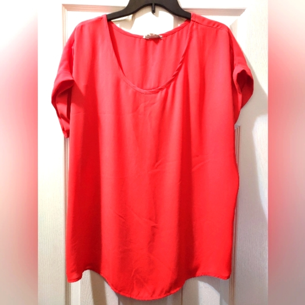 Orange Pleione Women’s Blouse